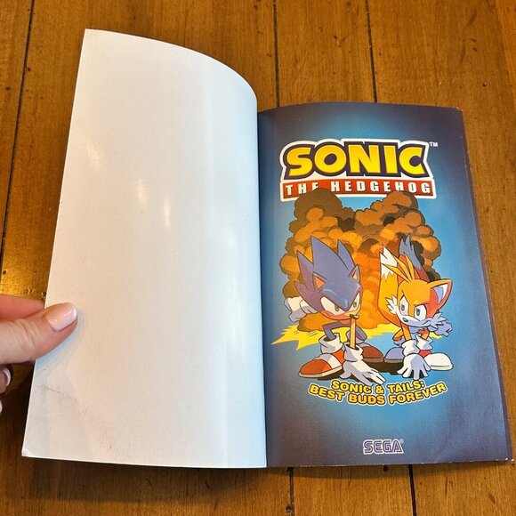 Sonic The Hedgehog Sonic and Tails Best Buds Forever Paperback Comic 2021 - Picture 4 of 13
